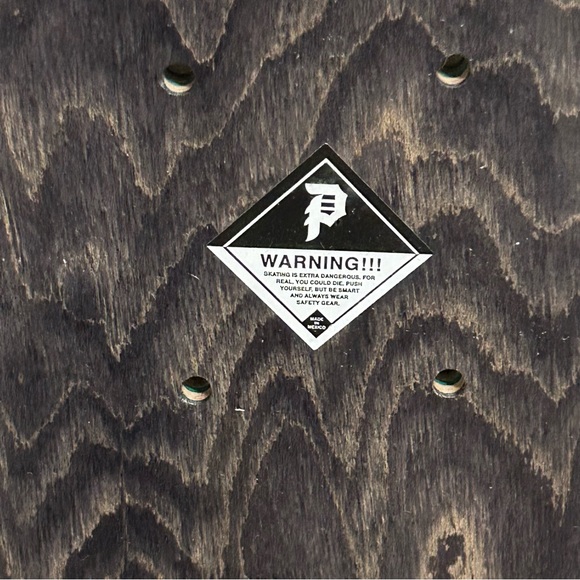 Primitive Robert Neal Streets Holographic Foil Skateboard Deck 8.125” Season 22. - Picture 7 of 10